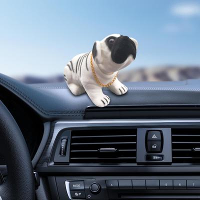 Auto Dashboard Nicken Kopf Hund Dekoration Zubehör Harz Kreative Handwerk Ornament