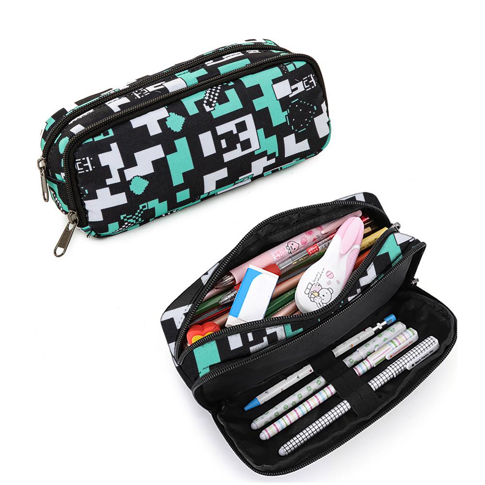 Cross-Border Large Capacity Pencil Case: Simple, Stylish & Lightweight for Students