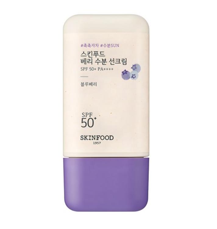 SKINFOOD Berry Moisture Sun Cream SPF50+ PA++++ Hydrating UV Protection 50ml