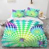 Psychedelic Digital Printing Bedding Set 3D Duvet Cover Set Microfiber Adults Women Single Queen King Twin Full Size Bed Linen