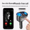 Super Fast One-to-Three Car Charger & Bluetooth FM Transmitter with Hands-Free Calling