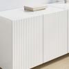Wall Mounted TV Cabinet Set 2 pcs High Gloss White 59.5 x 31 x 40 cm