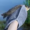 Fishing Towels Fishing Cleaning Towel with Clip Outdoor Fishing Accessory Soft Quick Drying Baits Towel Microfiber Towel