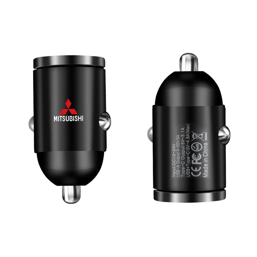 1pc Car Charger Fast Charging Type C Adapter USB Car Phone Charger Hub Cap For VW Jetta Golf Beetle CC EOS GTI R32 Accessories EI1