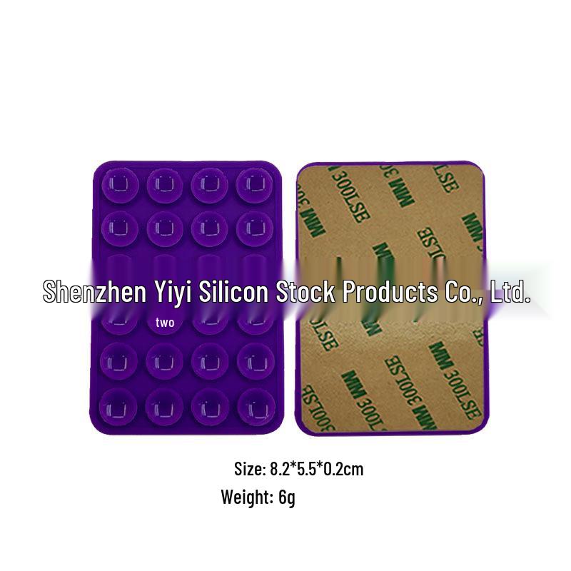 Silicone Phone Holder: Portable, Anti-slip, Stable Suction Cup Back Sticker