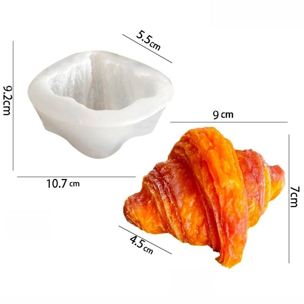 Silicone Mousse Cake Mold Simulation French Bread Molds Art Dessert Mould  Chocolate Soap