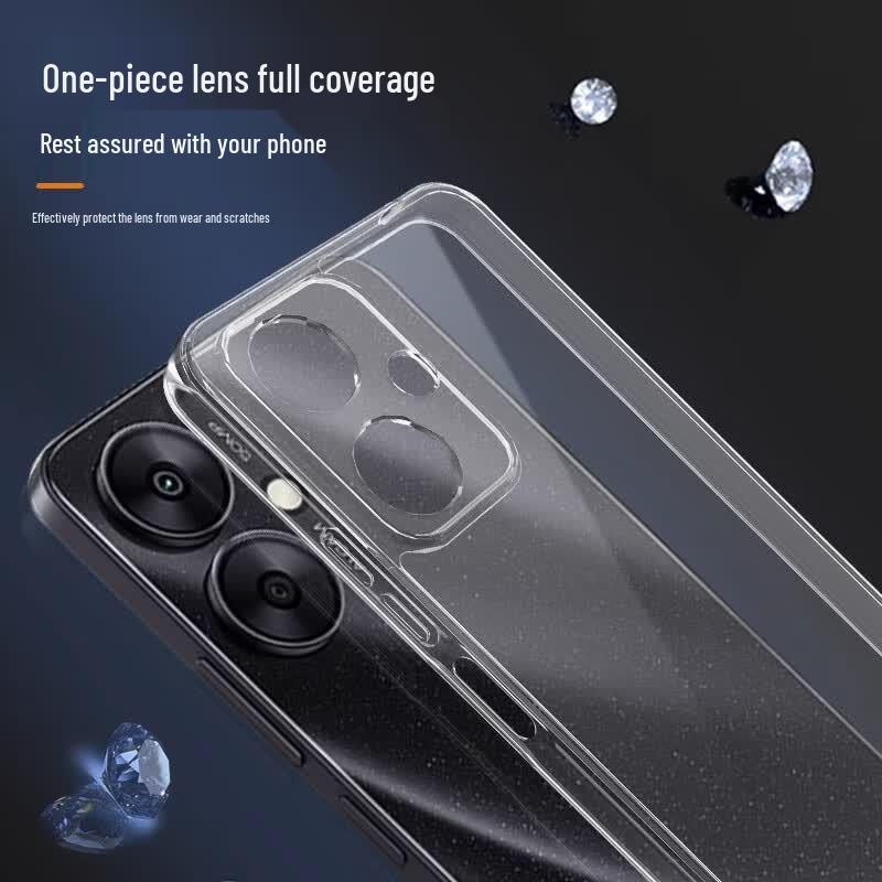 KMaxAI Ultra-Thin TPU Phone Case for Xiaomi Redmi