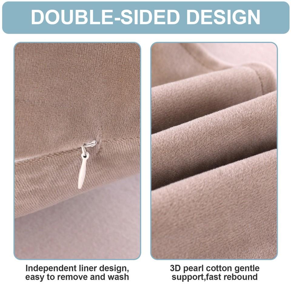 Velvet Pregnancy Pillow Detachable Pillowcase Can Support Buttocks And Legs