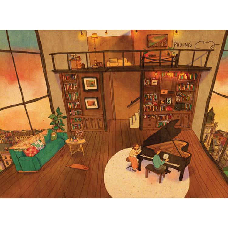 150-teiliges Puzzle - Klavieraufführung, beliebtes koreanisches Puzzle