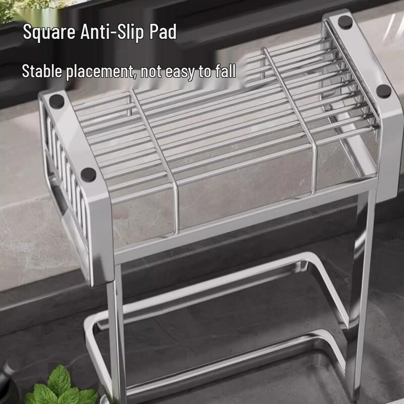 Modern Wall-Mounted Kitchen Towel & Dishcloth Drying Rack