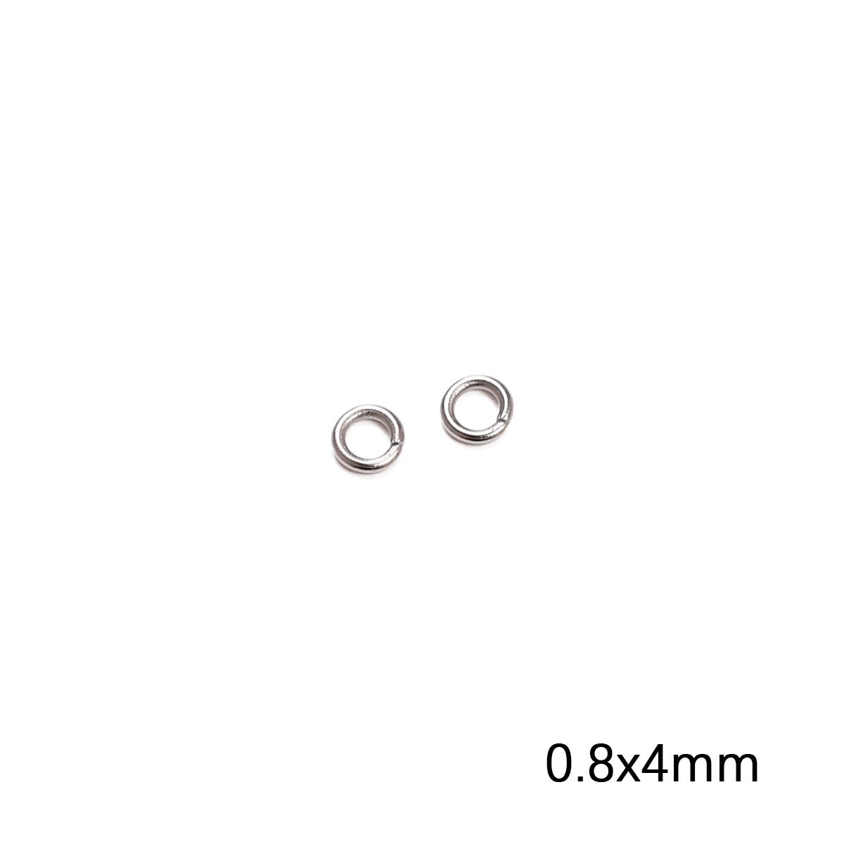 

Застежки Крючки Булавка Кольцо-лобстер для браслета Ожерелье Соединители DIY Изготовление ювелирных изделий Фурнитура Принадлежности A-0.8x4mm 53pcs