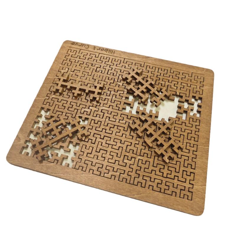 1/2/5Pcs Impossible Jigsaw Puzzles Brain-Teaser Tangram Board Games Impossible Wooden Iq Puzzles Toys For Adults