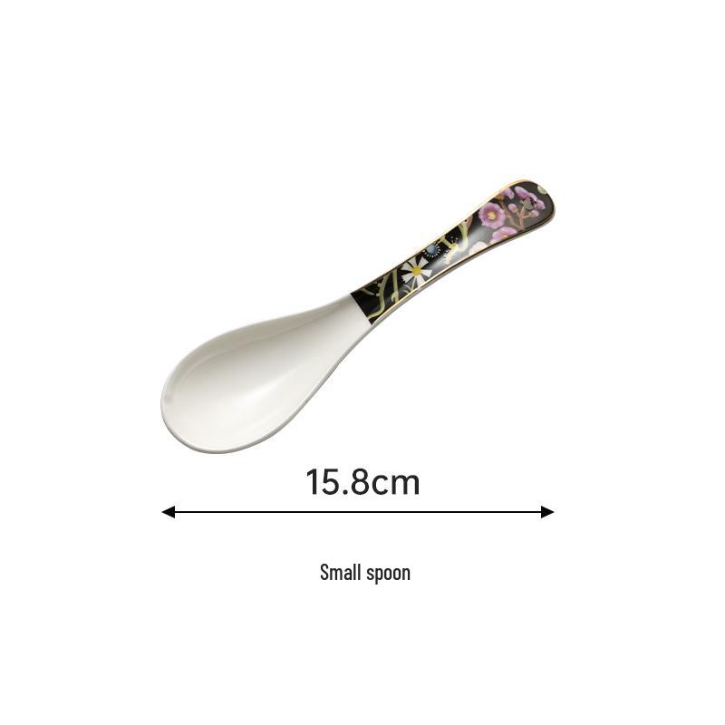 Роскошный европейский набор столовой посуды из костяного фарфора: Миски, Палочки для еды и Тарелки для Домашнего или Отельного Использования - Идеальный Керамический Подарок