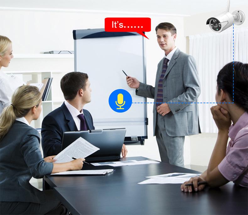 Outdoor Waterproof Wireless CCTV Home Monitoring Camera Kit