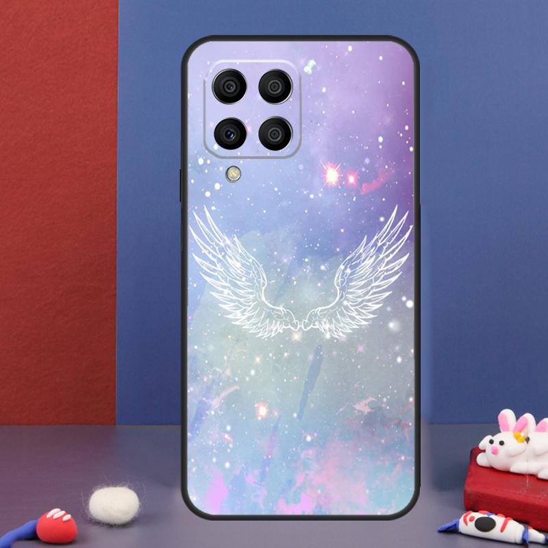 Fantasy Angel Girl Wings Case For Samsung Galaxy M16 M06 M36 M56 M15 M11 M31 M21 M53 M13 M32 M52 M35 M55 M14 M34 M54