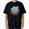 Girl Swinging From Clouds Oversized T Shirt Vintage Stylish Streetwear Casual Comfortable Slightly Designer Clothes