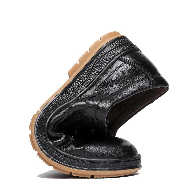 Модная кожаная обувь Весенняя мужская обувь Мужская деловая повседневная обувь — фото 2