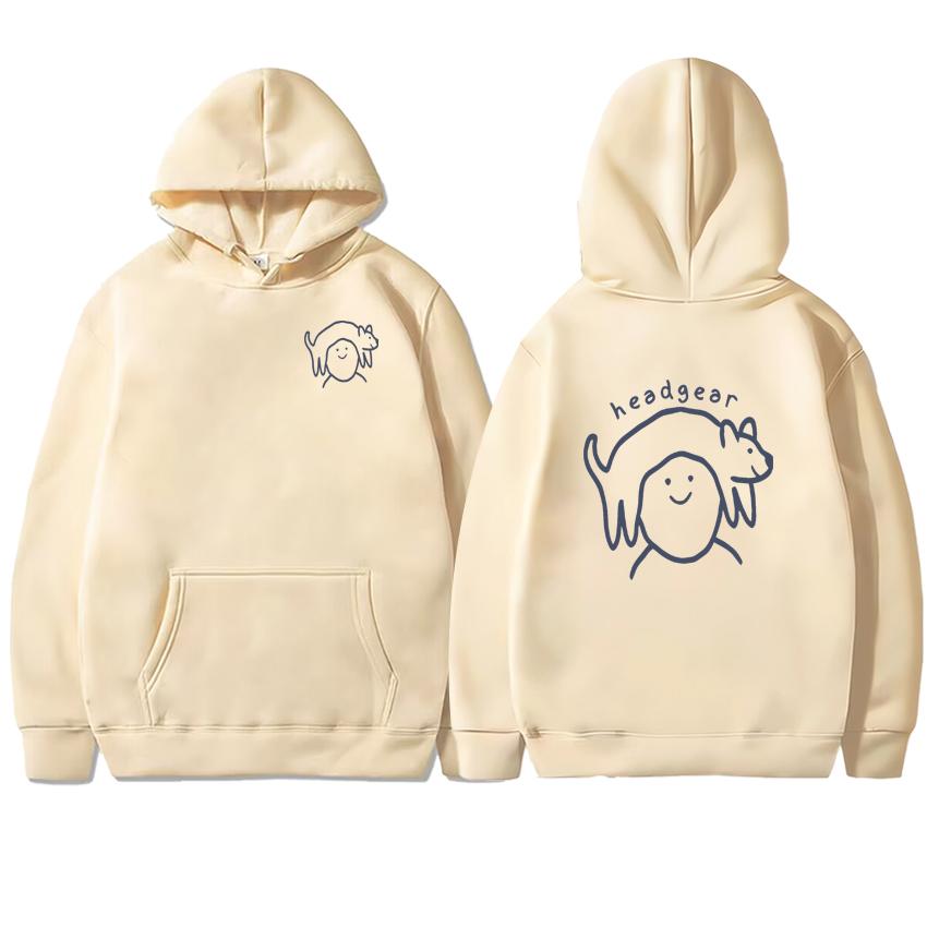 2025 Fashion Double Sided Printed Unique Design Style Hoodies Men Women Long Sleeve Fleece Sweatshirt Oversized Pullovers Unisex