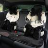 2025 Winter Plush Cat Car Seat Cushion Cover