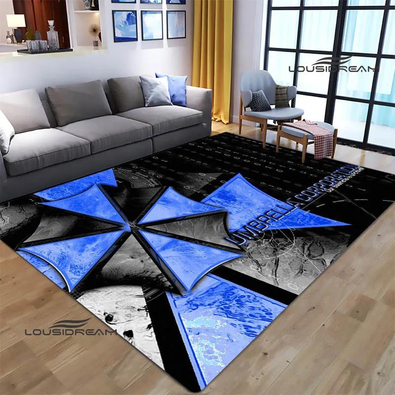 R-Resident Evil Umbrella Printed Carpet Non -slip Carpet Carpets for Living Room Area Rug Door Pad Bedroom Decor Birthday Gift