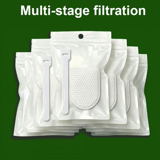 High Density Faucet Filter, Splash Proof Cotton Pouch Kit, Tap Cartridge with Sediment Barrier, Fine Fiber Mesh Purifier, Kitchen Accessories for Home