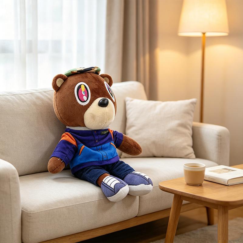 10 Inch Cute Plush Bear Toy Soft Stuffed Animal Ideal Graduation Gift For Kids Boys And Girls