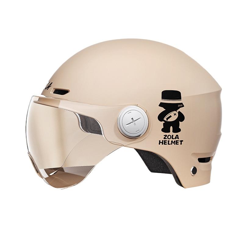 Helmet Electric Vehicle 3c Summer Helmet Sunscreen Breathable Half Helmet