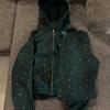 Y2K Leo-Print Kapuzen-Reißverschluss-Sweatshirt-Set Mit Passender Hose Streetwear Outfit Damen