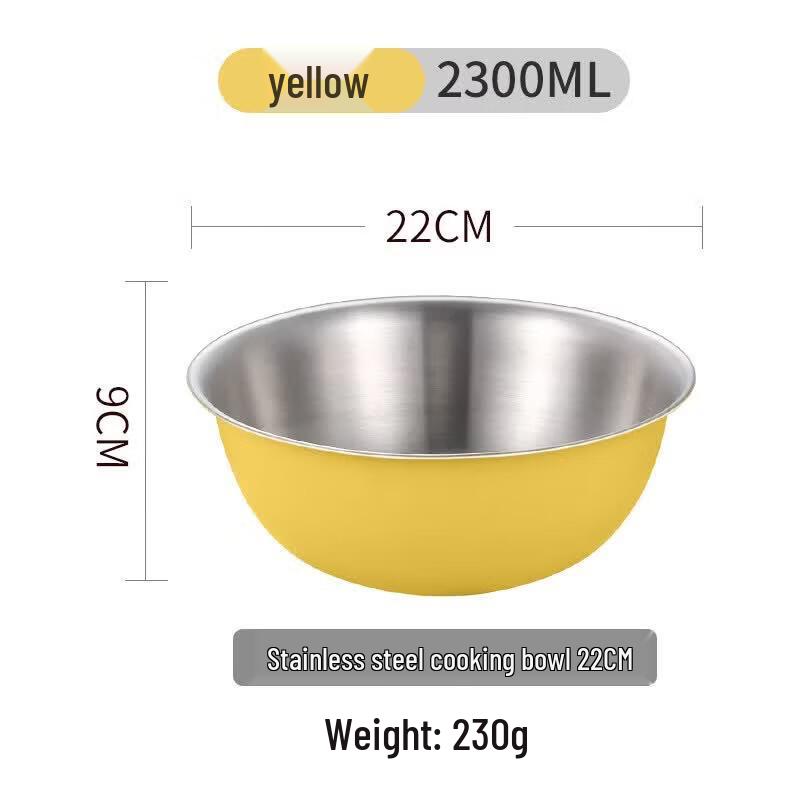 Premium 316 Stainless Steel Mixing Bowl