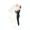 Bride and Groom Cake Topper Resin Wedding Couple Figurine Sweet Gift Statue for