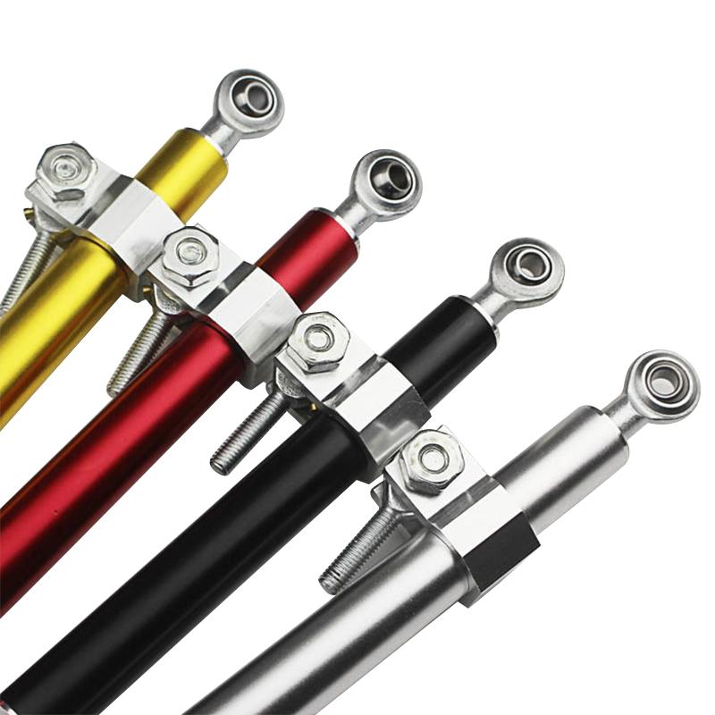 Aluminum Alloy 4 Colors Universal 330MM Shock Absorber Direction Damper Accessories Fork Stabilizer Motorcycle Steering Damper