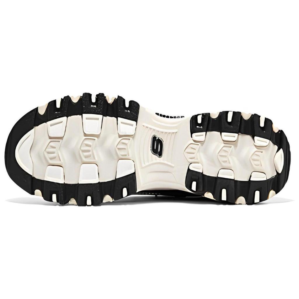 Skechers D'LITES 'White Black' Women's 896189-BKW