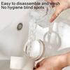 Transparent Seasoning and Spices Jar for Cooking Multipurpose Kitchen Condiment Bottle with Spoon and Lid