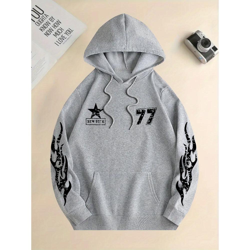 Autumn and Winter New Multi Color and Multi Pattern Printed Fashionable and Versatile Men s Sportswear, Loose Couple Hoodie, Casual Jacket S