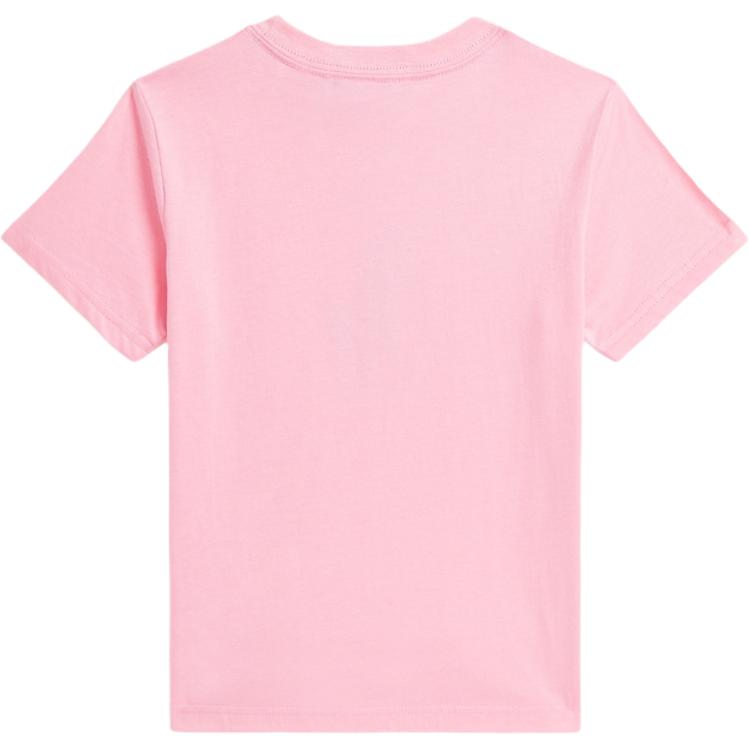 Polo Ralph Lauren Casual T-Shirt FW24 Regular Crew Neck Short Sleeve Pink Kids Kids Tops CWPOTSHB8020939-650
