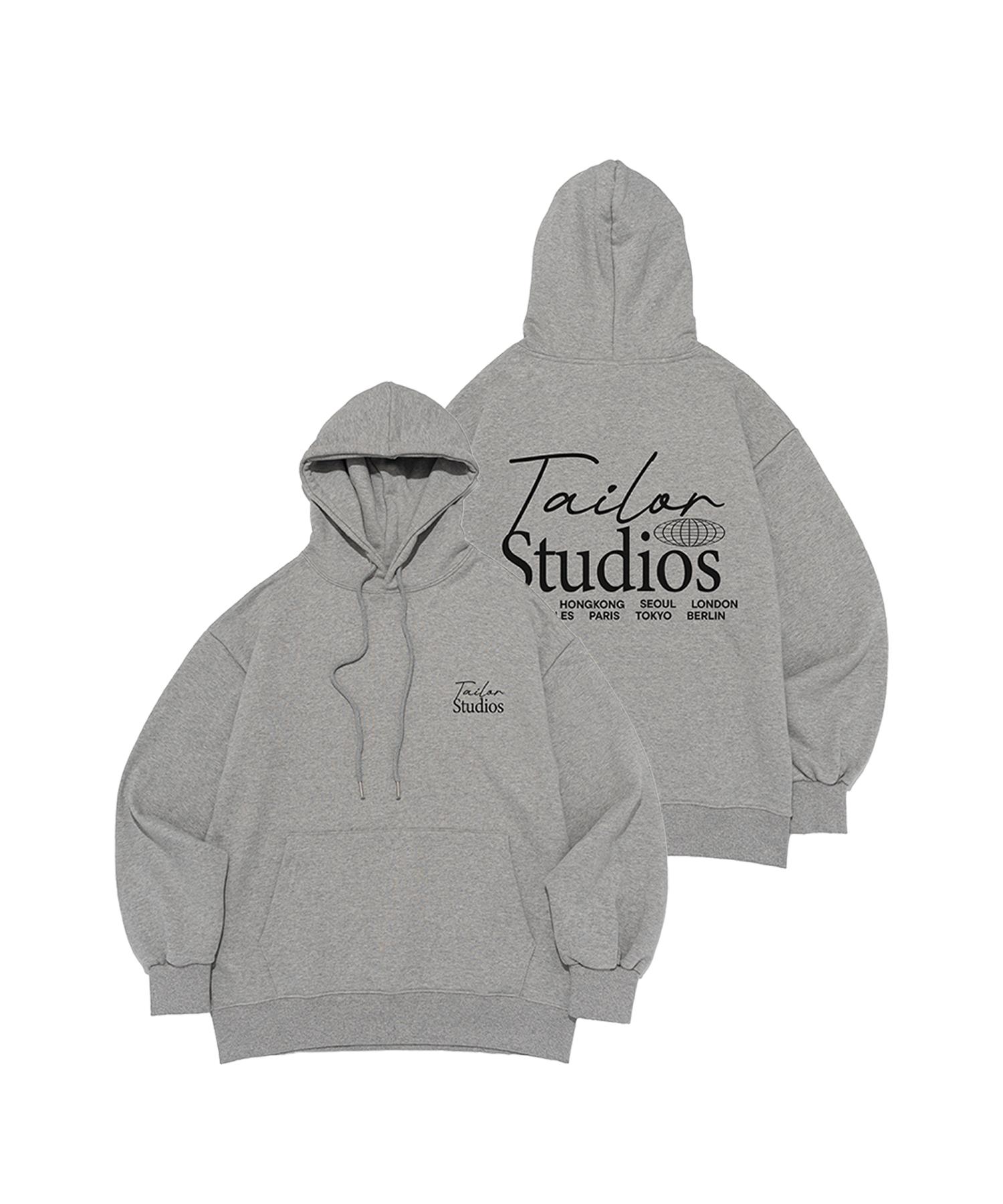 Taylor Studio World City Backpoint Hoodie (Melange) Melange/S
