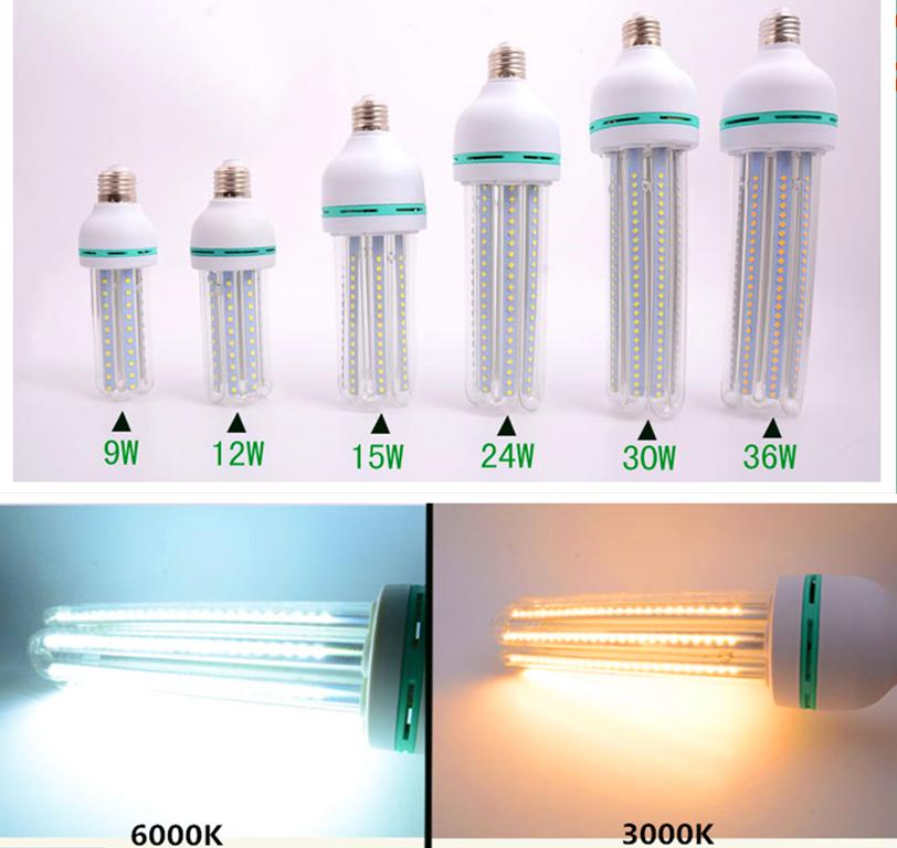 Price 110V 220v Corn Led Light Bulbs E14 12w 2U 3U 4U Energy Saving Lamp E27 Led Bulbs Light for Home