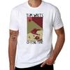 Tom Waits  Closing Time Iii Tshirt Retro Style Print Casual Top