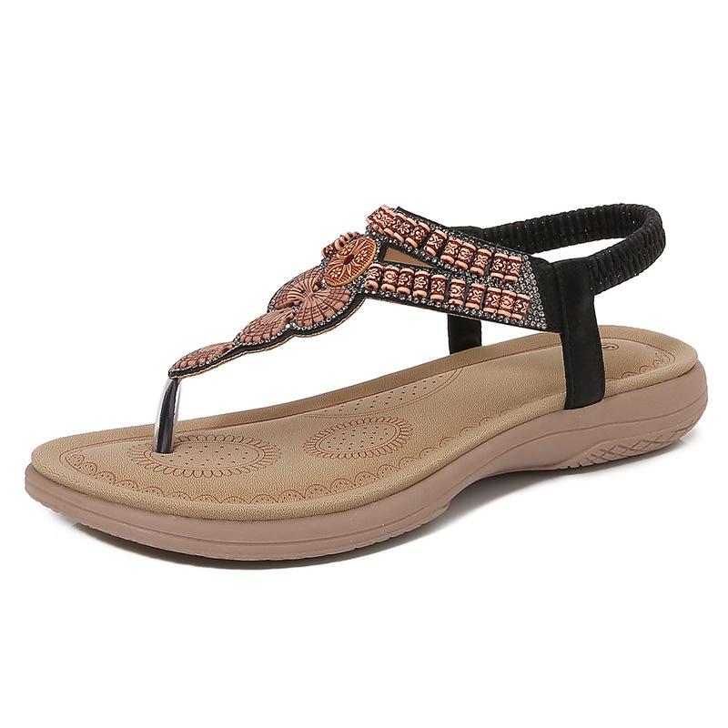 Fashion Women Shoes Plus Size 36-42 Summer Fashion Rhinestone Comfortable Platform Sandals Casual Beach Shoes Wedges Sandalias Mujer