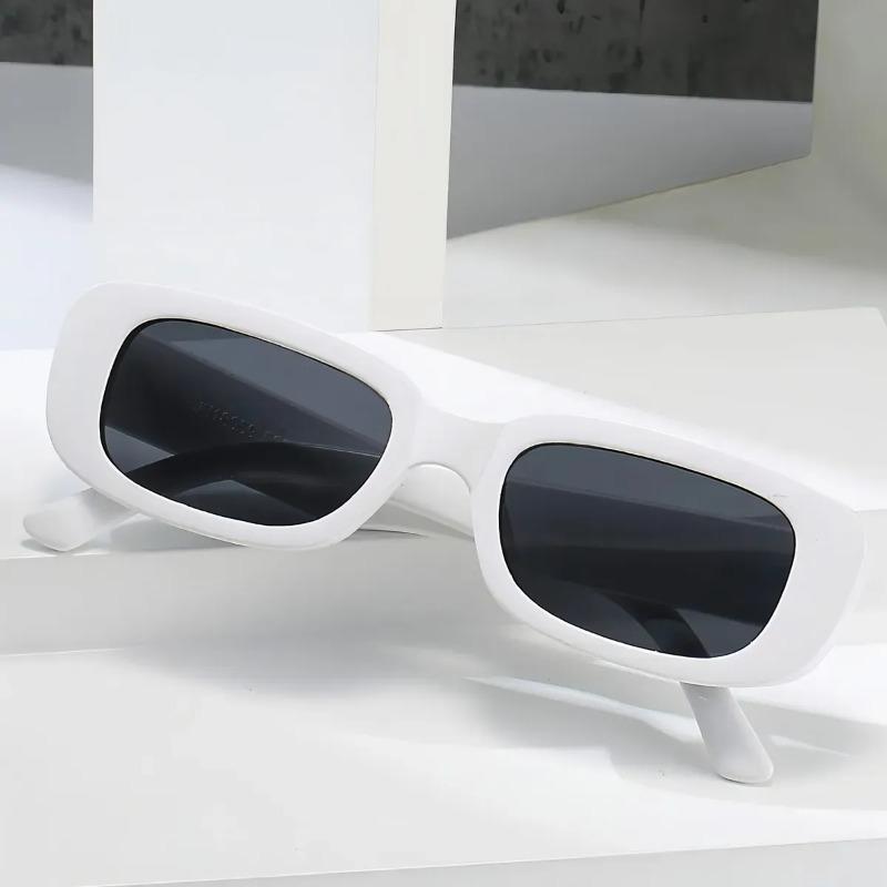 UV400 Rectangle Anti Light Sunglasses for Women Men Hiking Camping Square Punk Eyeglasses Shades Outdoor Sports