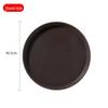 Commercial Tempered Non-slip Round Serving Tray