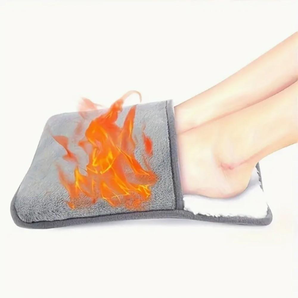 2 In 1 Electric Foot Heating Pad Power Saving Foot Heating Cushion Foot Warming Mat Fast Heating