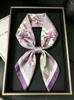 Elegant Women's Gauze Scarf: Stylish Printed Neck Warmer & Protector