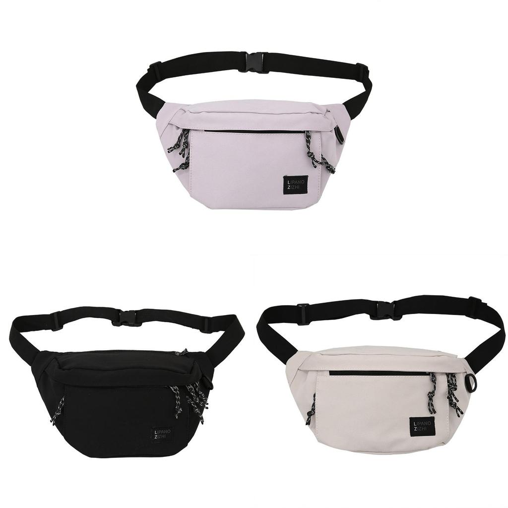 Korean Street Style Men Messenger Bag With Nylon Material For Daily Use