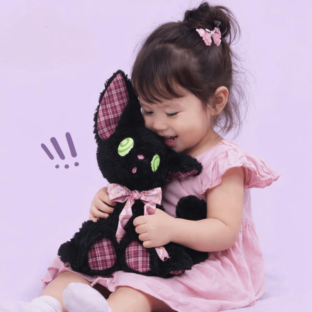 Black Cat Cat Doll Cute Design Plush Doll Kitten Model Plush Toy  Kids Gift