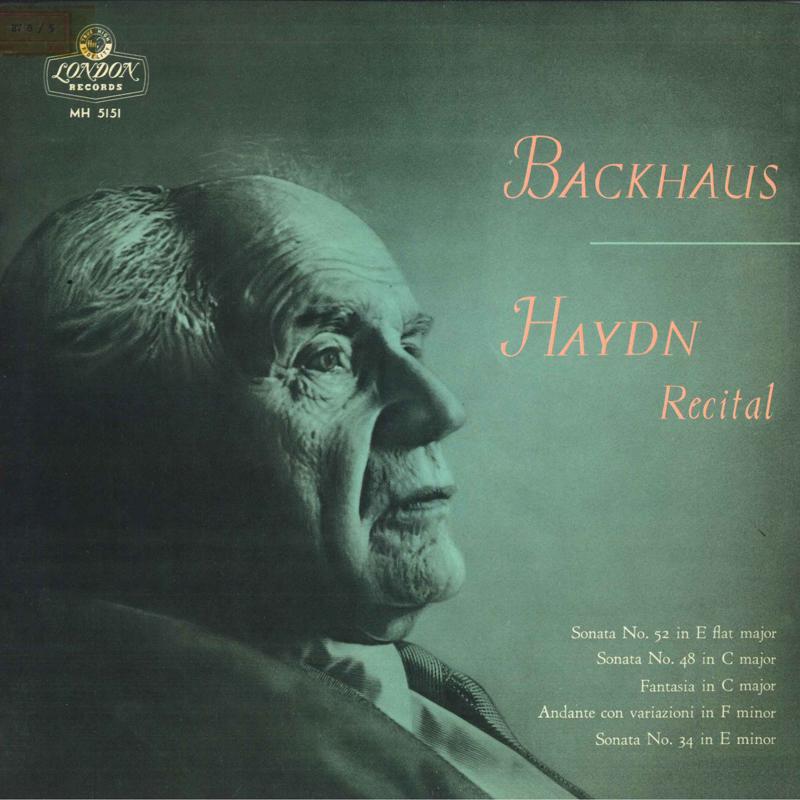 

LP Record HAYDN, BACKHAUS - Haydn Recital MH5151 LONDON Japan Classical Used