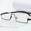 2024 Portable Anti-Blue Light Floral Reading Glasses for Men & Women - Elegant Rimless/Semi-Rimless Presbyopic Glasses with Pen Holder