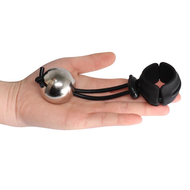 Penisring für Männer, Trainingsgerät, Gewicht tragend, Penis-Extender, Vergrößerungs-Ball, Samensperre, Sexspielzeug für Erwachsene für Männer