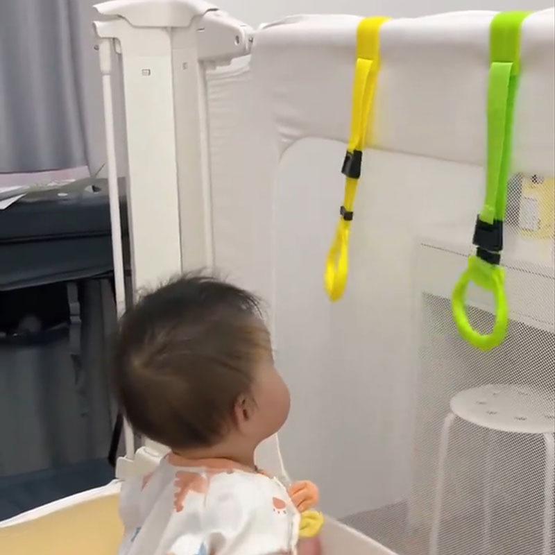 

Adjustable Infant Standing Walker with Colorful Grip Handles Standard