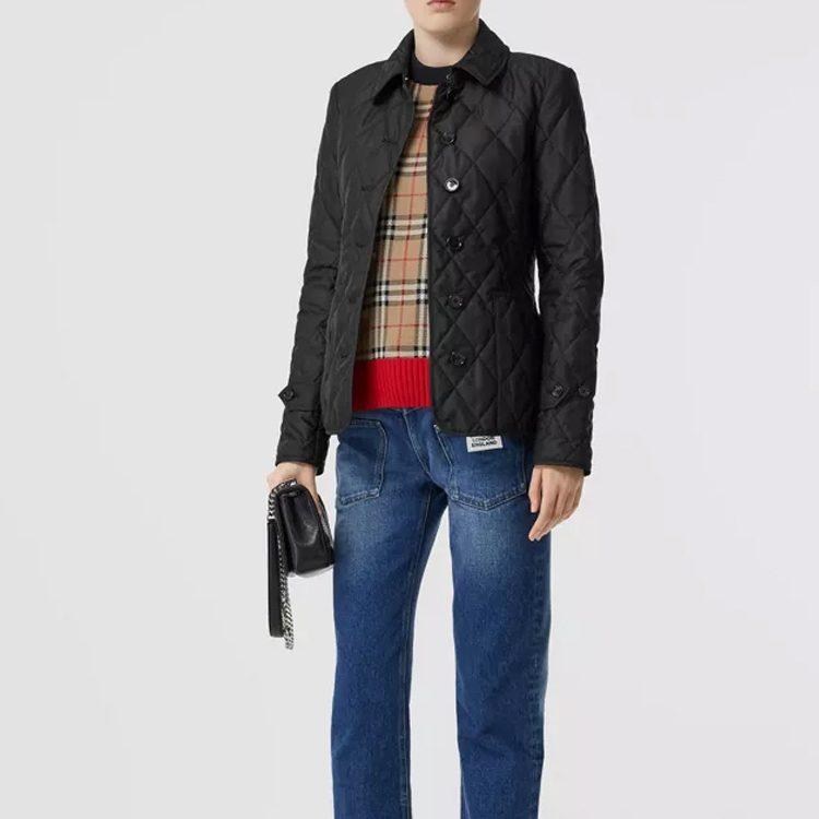 Burberry Jackets & Coats Women's Black 80233201